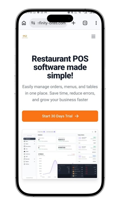 Infinity Bites App