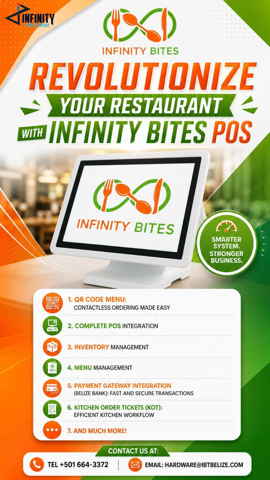 Infinity Bites product poster